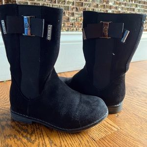 Toddler girl Michael Kors black boot size 9
